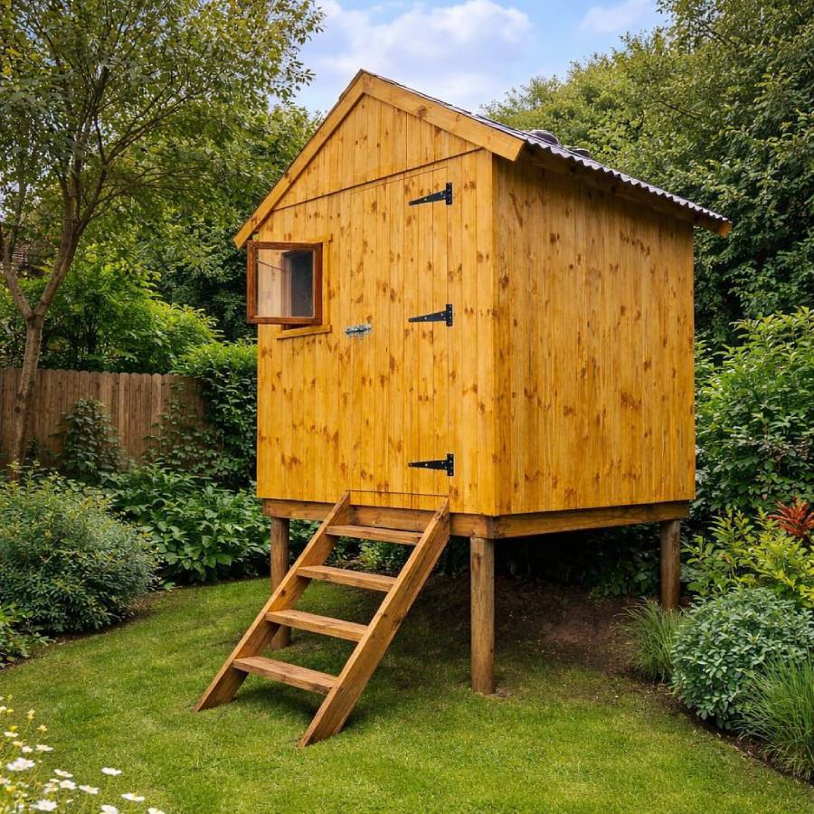DC Cabins cabin - garden1