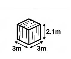 3m x 3m x 2.1m T&G