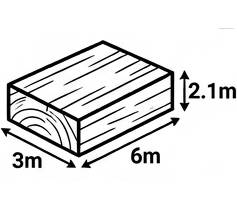 3m x 6m x 2.1m  T&G